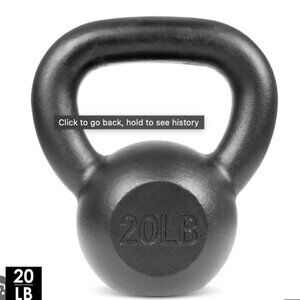 NEW Unipack 20lb Kettlebell